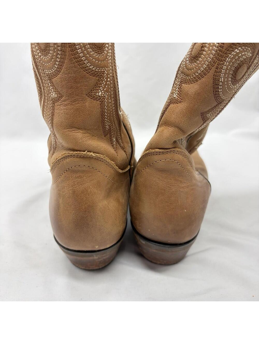 Idyllwind Miranda Lambert Lindale Brown Square Toe Leather Cowboy Boots Sz 7.5B - Picture 7 of 13
